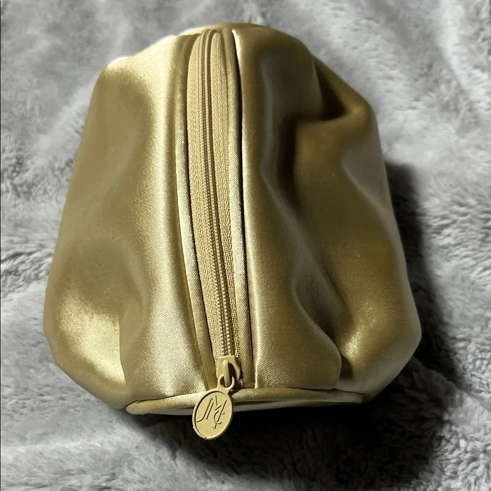 Jessica McClintock rare Gold Cosmetic Bag